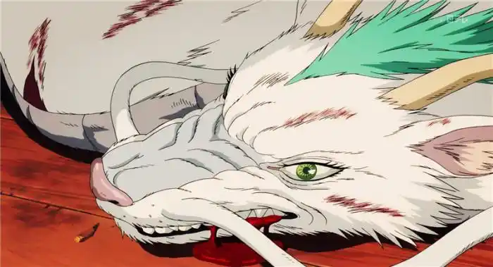 千与千寻 动画电影 动漫 截图 电影 二次元 宫崎骏 吉卜力 白龙 荻野