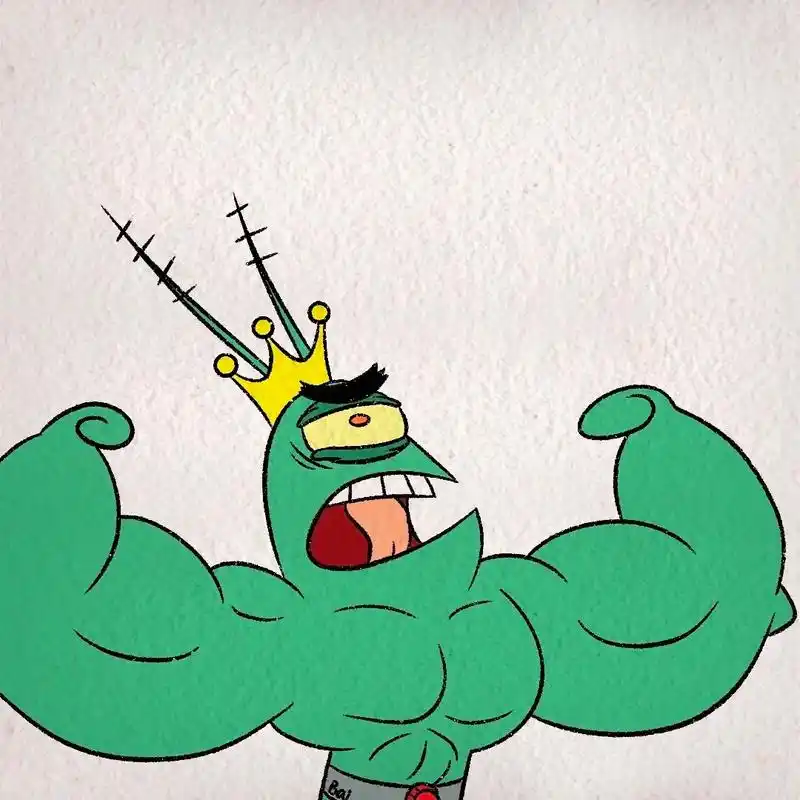 当痞老板变强之后.#可爱头像 #简笔画 #绘画过程 #比奇堡 - 抖音