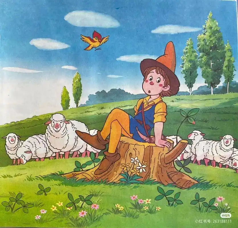 怀旧连环画 狼来了 - 抖音