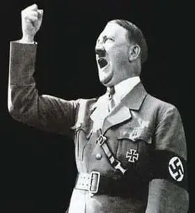 希特勒原是大胡子 为防毒气修成板刷胡(图)