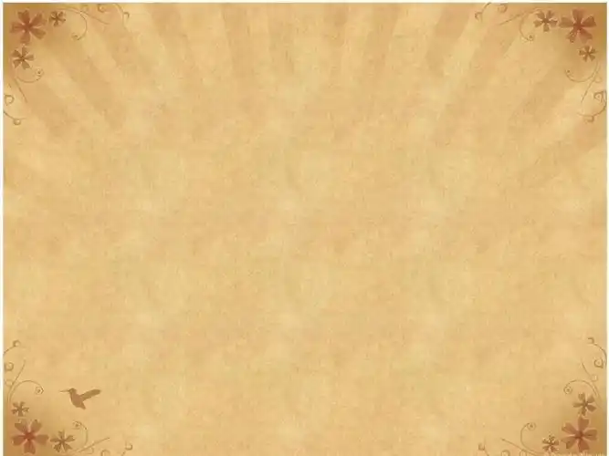 ppt主题模板,背景图片--复古风