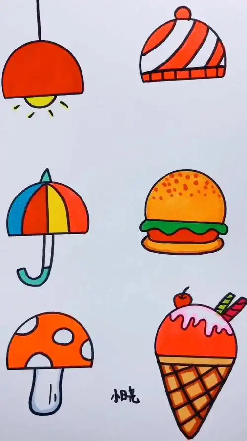 用半圆可以画什么?