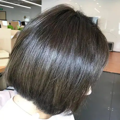 把头发染成了"亚麻色",没想到发质竟然变好了_植物