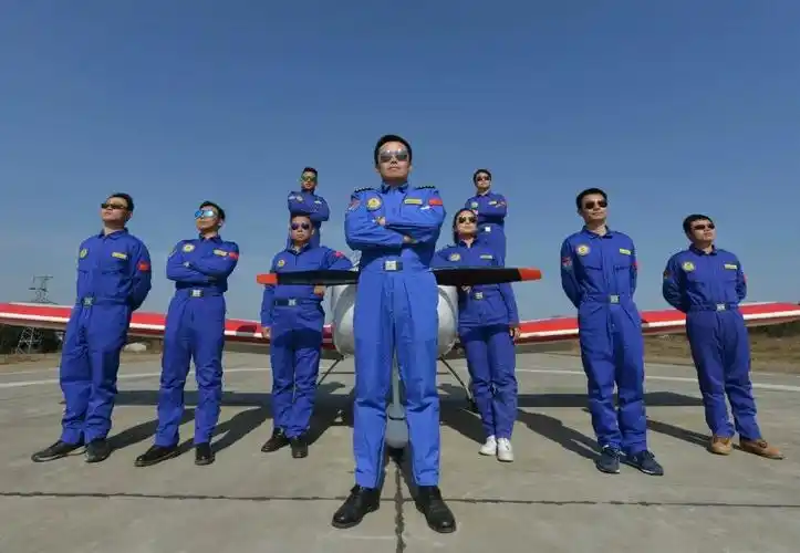 连体服工作服飞行连体服通航表演服飞行服 jz-8010