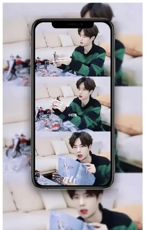 王一博三宫格壁纸第三弹