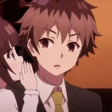 高清动漫情侣头像一人一半分开图片