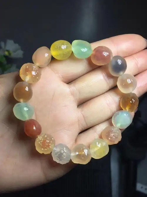 阿拉善糖心玛瑙功效(糖心玛瑙图片) 第2张