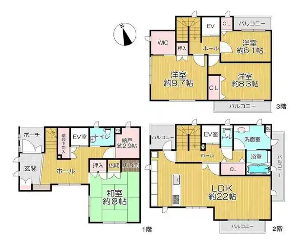 京阪丹波桥站旁00年新建带车位电梯一户建售价462万人民币