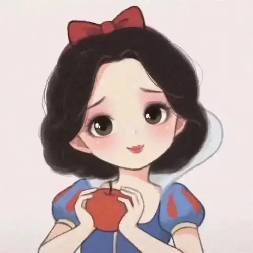 白雪公主头像#白雪公主  #可爱头像  #小红书成长助手@小红书redesign