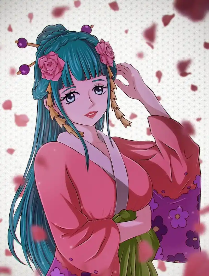 小紫,和之国篇光月家唯一一个不讨厌的角色#海贼王 #和之国  - 抖音