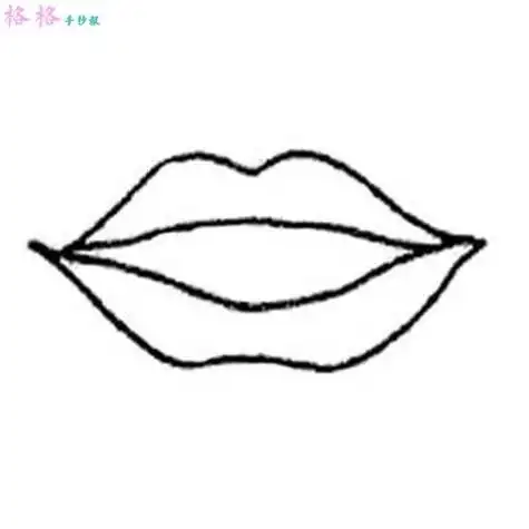 准准准不包面部五官的空白头像卡通人物的嘴巴图片简笔画怎么画简笔画