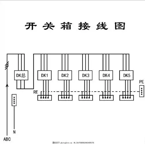 等位端子箱接线图
