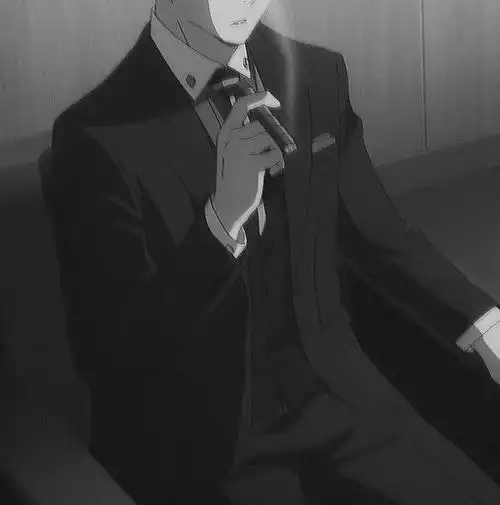 小姐姐喜欢的黑白动漫男头像