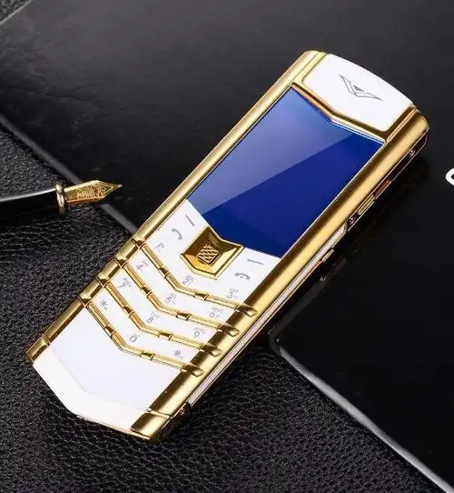 新款vertu威图手机v10高档奢华按键手机男款直板支持多国语言外文