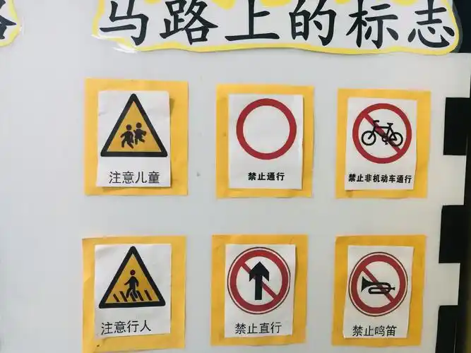 青西新区三喜苑幼儿园中一班——"我在马路边"主题活动