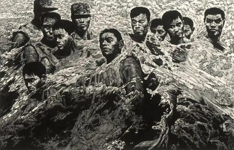 vr云看展丨百幅版画庆百年重温经典版画中的百年党史