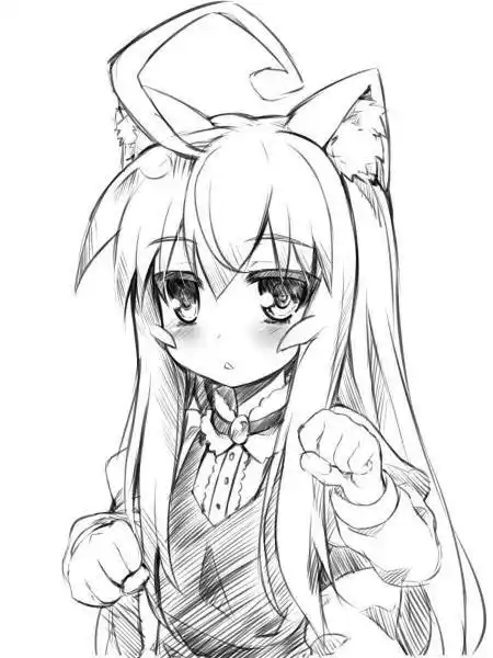 请帮我找一些比较简单的动漫图.