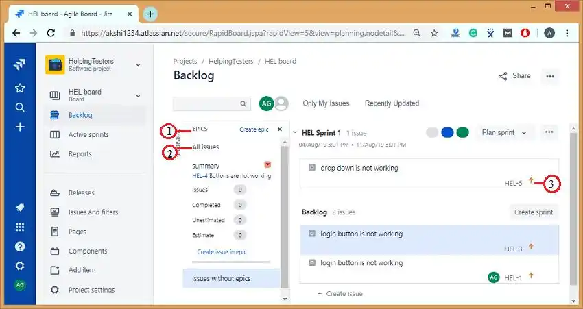 jiraepic使用详解