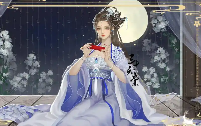 【板绘】清新小仙女(新画完的壁纸稿子)