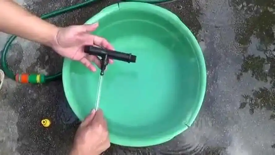 鱼菜共生-文氏管功能介绍,可当成施肥器或水中增氧用途