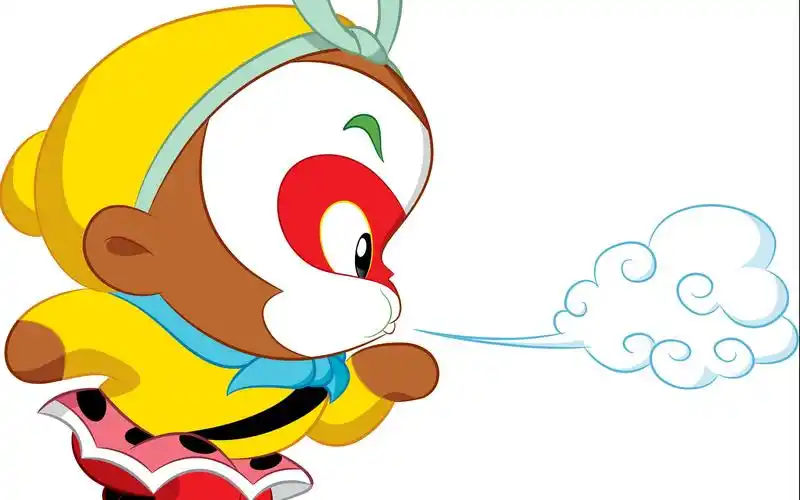 卡通孙悟空美猴王高清桌面壁纸下载1_卡通动漫_壁纸下载_美桌网