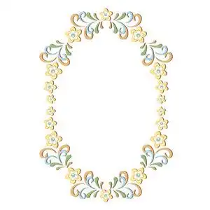 椭圆形和框阴影设置透明与软边缘孤立的方格图案的背景.