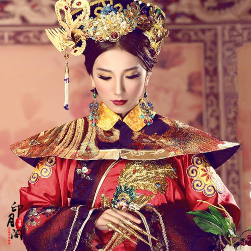 影楼摄影写真宫锁沉香清朝女古装宫廷皇后服舞台演出服甄嬛古装服