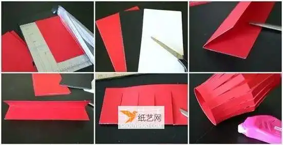 简易手工折纸灯笼图片
