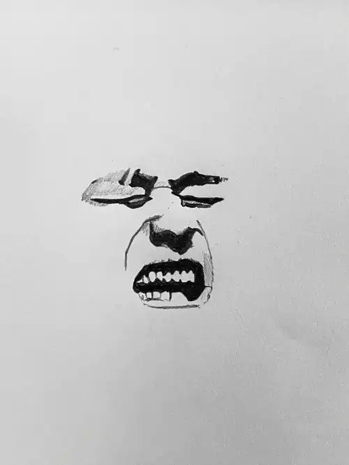 表情包  #我最爱的表情包  #搞笑表情包  #绘画  #黑白画  #铅笔画