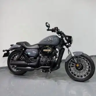 菲尔斯欧微250cc水冷巡航复古太子摩托车国四博世电喷整车可上牌 灰色