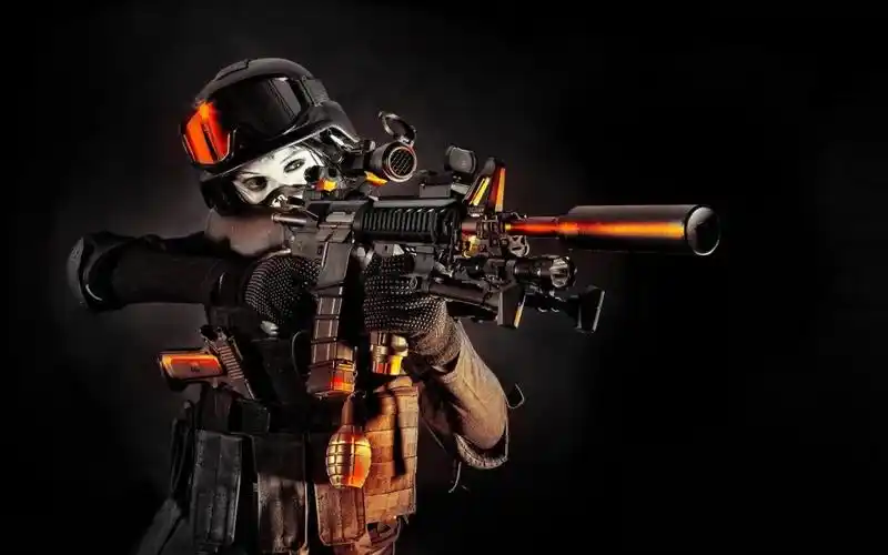 士兵特种部队的女孩,高清图片,壁纸 - 酷酷桌面