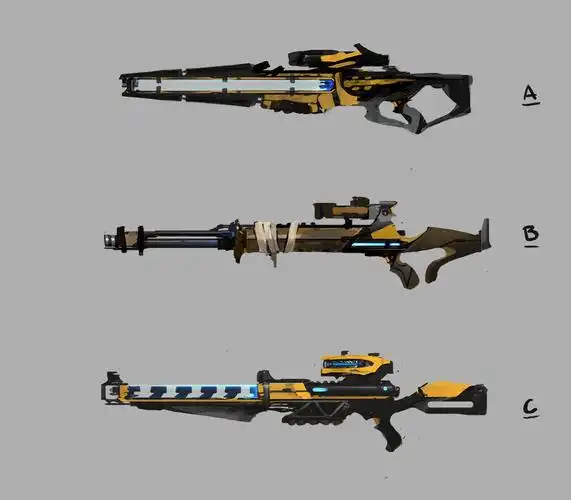 科幻类武器枪械装备概念设定