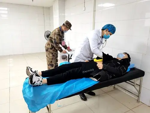 大足 严把新兵体检质量关 为部队输送合格士兵