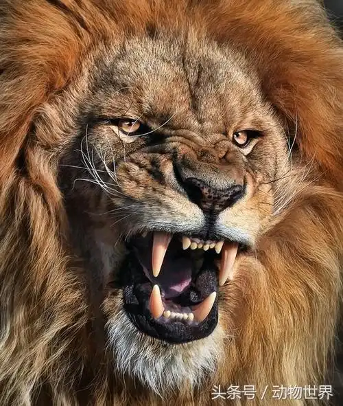 组图:罕见!凶相毕露的猛兽