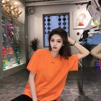 橘色系列女生头像