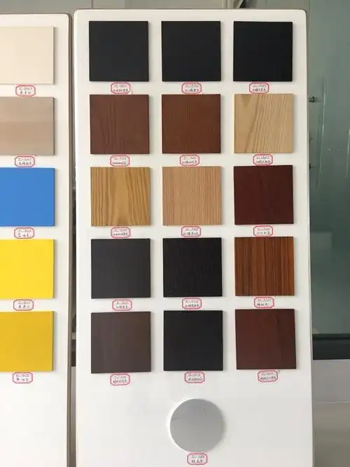 中国制造商木制 mdf 胡桃木单板电视柜