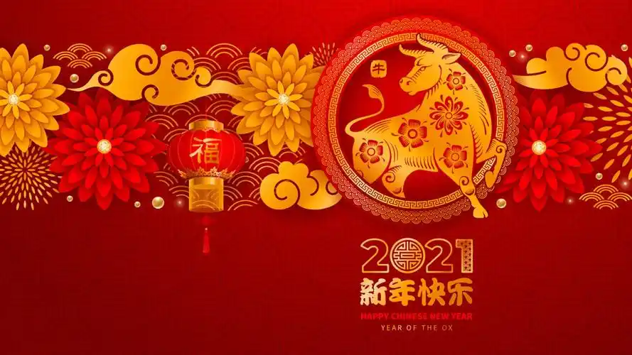 2021牛年封面素材图片911