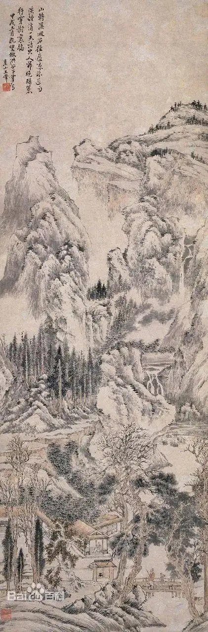 王翚真迹在甘肃文源艺术馆展出|王时敏|王鉴|王原祁|山水画_网易订阅