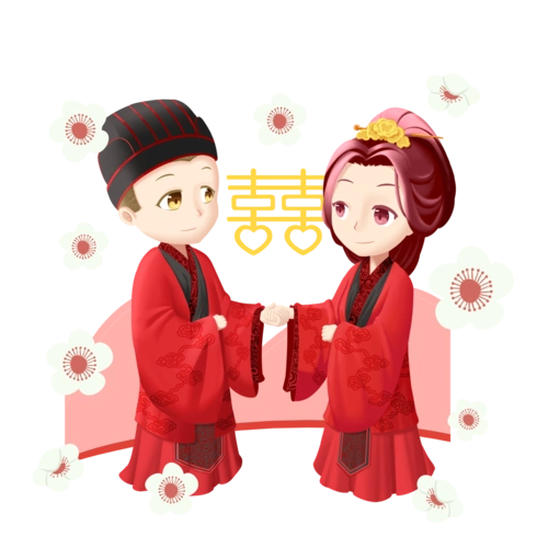 桃花手绘图片大全