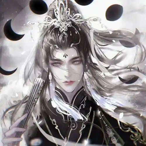 长发男生也可以这么美确实有点逆天男生头像古风头像