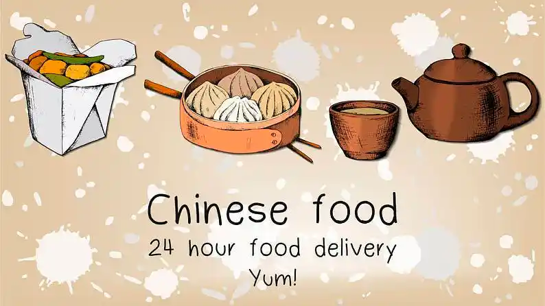 中餐,矢量,食物,插画_高清图片_全景视觉