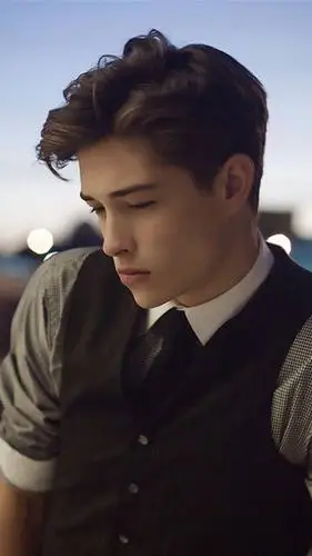 欧美帅哥摄人心魄的眼睛