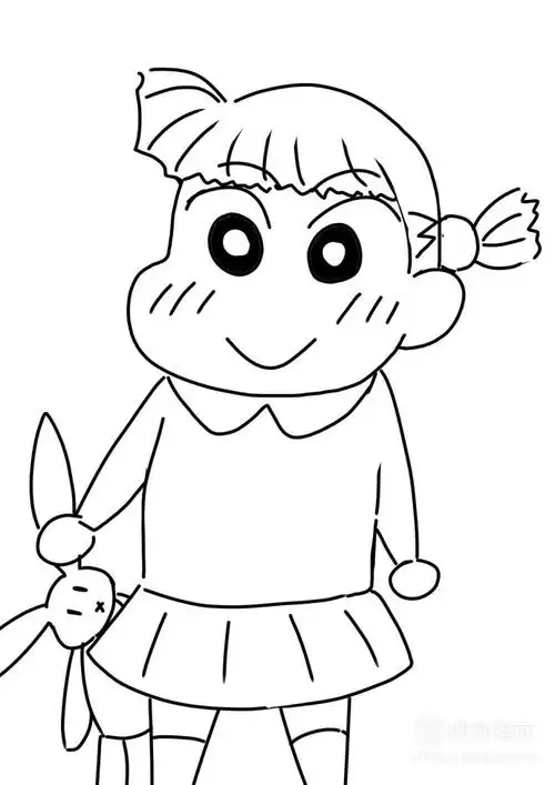 卡通简笔画樱田妮妮怎么画优质