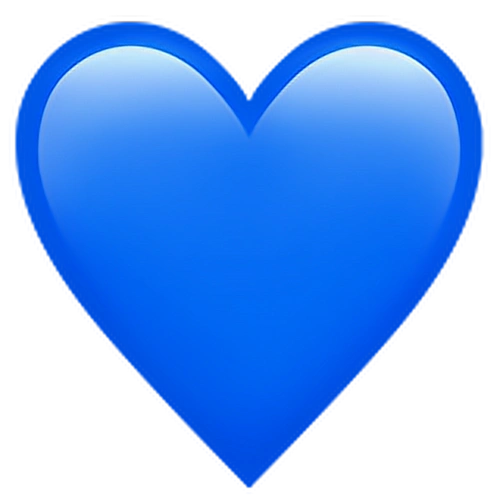 贴纸心爱心蓝色爱心gif动图_动态图_表情包下载_soogif