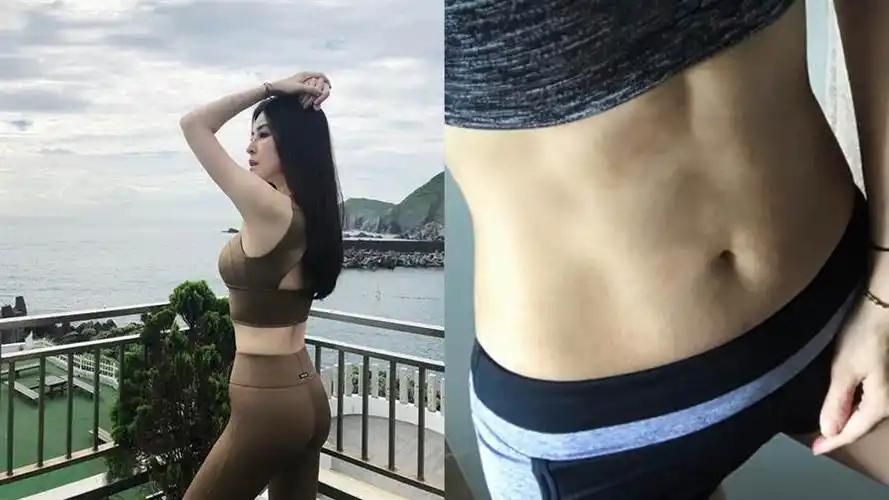 名媛穆熙妍晒性感健康照惊艳众人,曝减脂饮食7原则养成易瘦体质