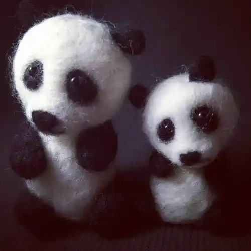 羊毛毡手作 小熊猫 - 原创作品 - 站酷(zcool)