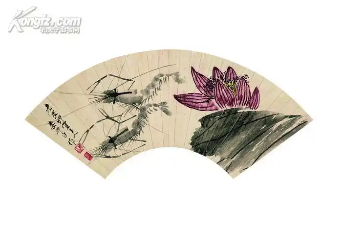 拍品详情 > 拍品大图 娄师白  荷虾图 滚动鼠标滚轴,图片即可轻松