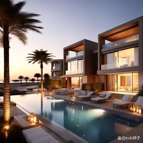 壮丽海景与私人豪宅:迪拜最令人羡慕的住宅区