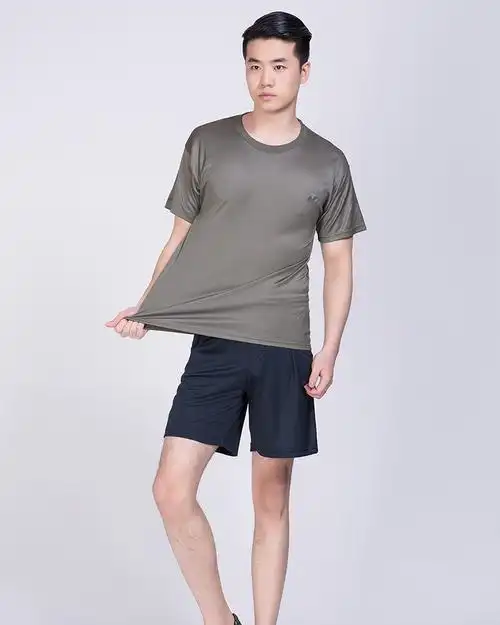 短袖体能服套装07陆式夏季训练服速干t恤男女通用户外运动体能服