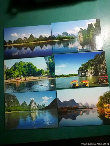 风光明信片(桂林山水)全套10张